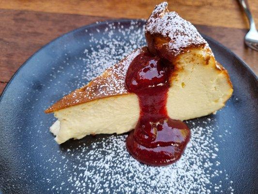 Basque burnt cheesecake