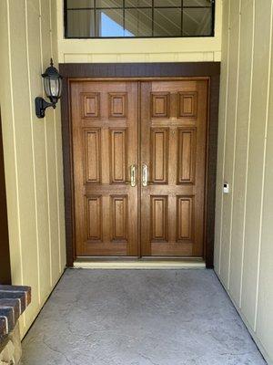 Greg and team added a shine to my front door that I didn't think was possible.