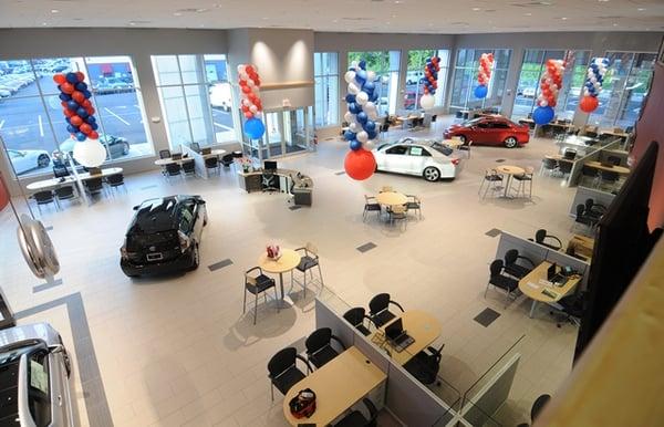 Our large showroom