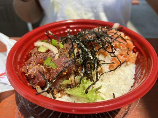 Poke bowl.