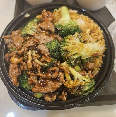 Beef with broccoli