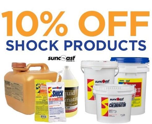 10% off shock products!