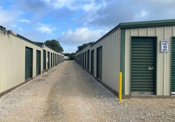 Drive up storage units