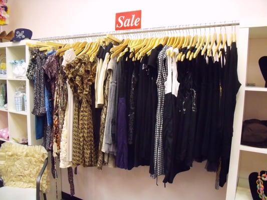 The sale rack! Woot!