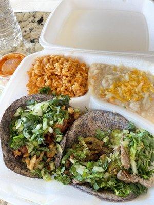 Taco plate combo #1