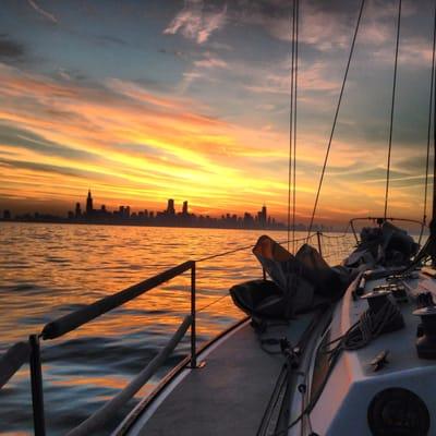 Gorgeous sunset cruise