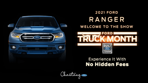 Truck Month!  Experience it with No hidden fees!