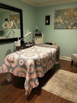 Aesthetician room