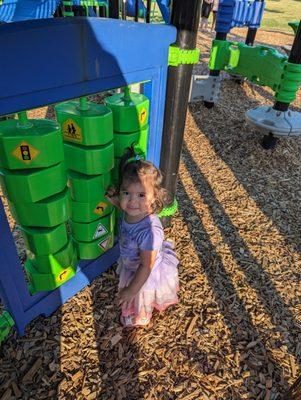 Playing at the playground