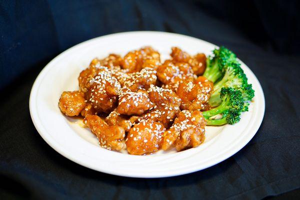 Crispy sesame chicken