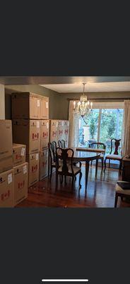 Packing Dining Room