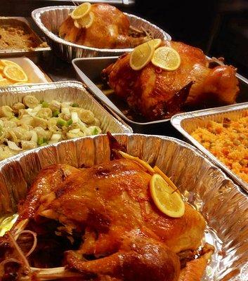 Thanksgiving and Christmas Dinner Packages.