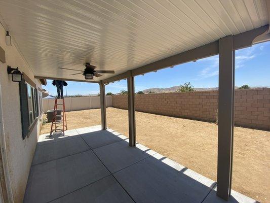 Patio cover Flatpan