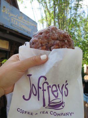 Apple Fritter $3.99 - not good. Very disappointing. :[ Not crispy.