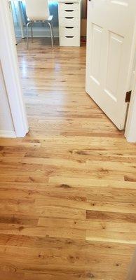 Hardwood floor