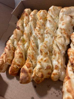 Garlic Parmesan Twists