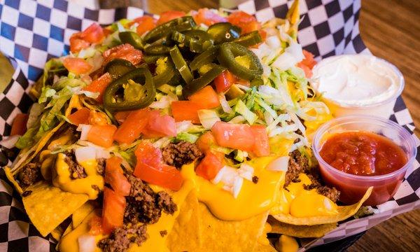 BEEF NACHOS