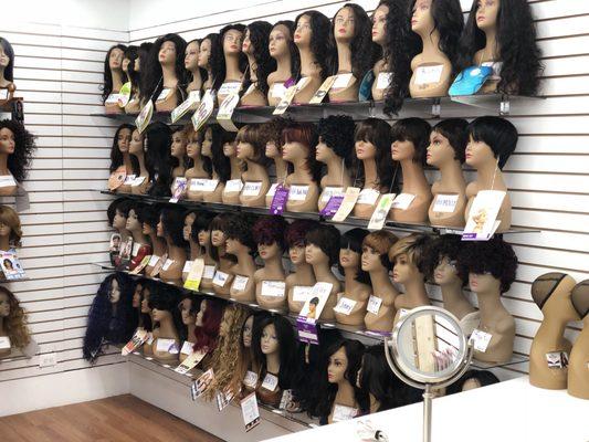 More human hair wigs