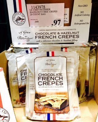 French Crepes, $0.97/20 count bags (Best before: 6/21/2017).   06/17/2017