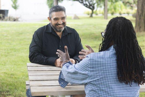 The Harbor is a community of men overcoming homelessness and addiction in the men's New Life Ministry of Portland Rescue Mission.