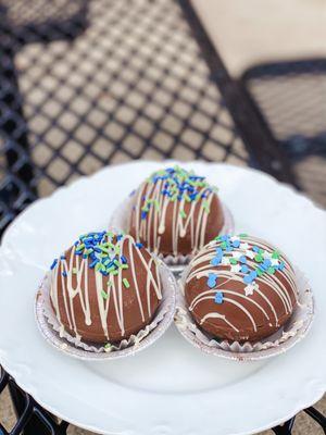 Seahawks Hot Chocolate bombs! Call to place an pre order