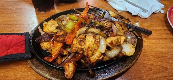 Sizzling Chicken Fajitas