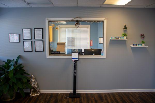 Front Desk of STAR Physical Therapy - Murfreesboro Highland