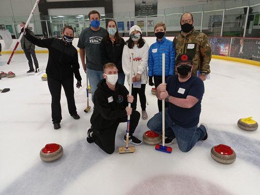 Another happy learn to curl class