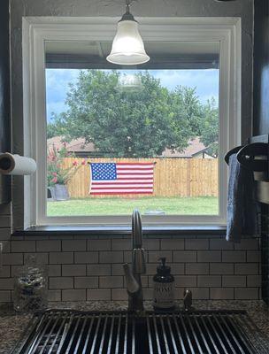 Kitchen replacement window