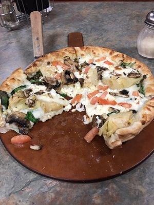 The best Spinach Pizza