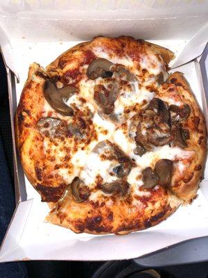 Personal Pizza Mushroom