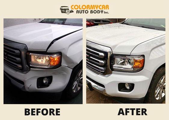 Another day, another job well done by the COLORMYCAR team. #paintjob #collisionrepair #collision #bodyshop #autobody #autobodyrepair #njbod