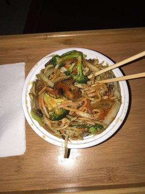 1. Vegetable Lo Mein