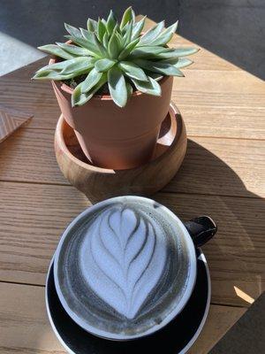 Had to try their Charcoal Latte, and was not disappointed :)