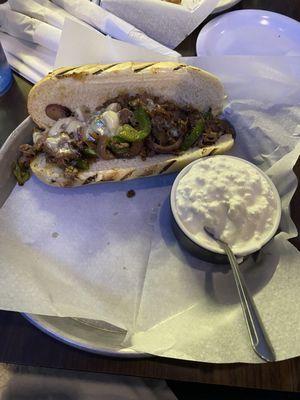 Philly cheese steak