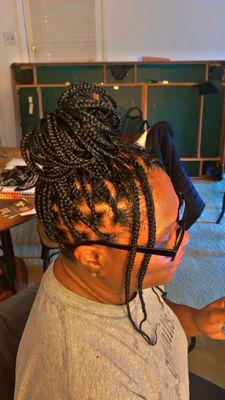 Knotless Braids w/ Style