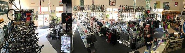 bicycle sales, rentals, and service.