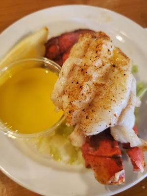 Lobster tail $9.95 add to any dinner