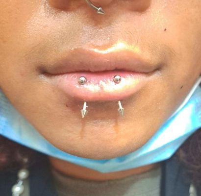 Vertical Labret by Cicada