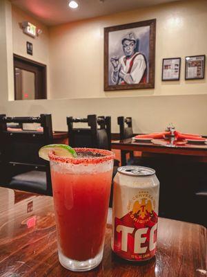 Tecate Michelada special on Friday