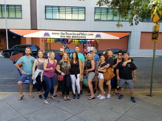 Have a fun time in Sacramento on our brew bike. Drink beer and wine while you pedal.