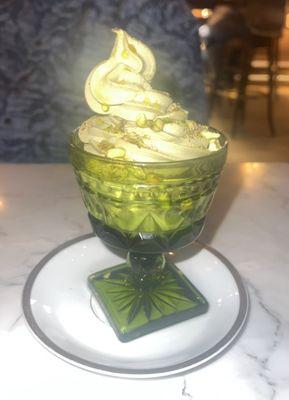 Pistachio ice cream