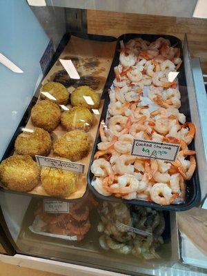 More seafood options