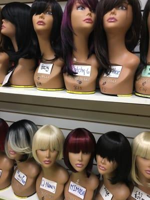 Wigs galore