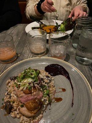 Duck and Farro Rice