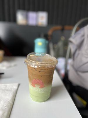 ICED Pandan Coffee