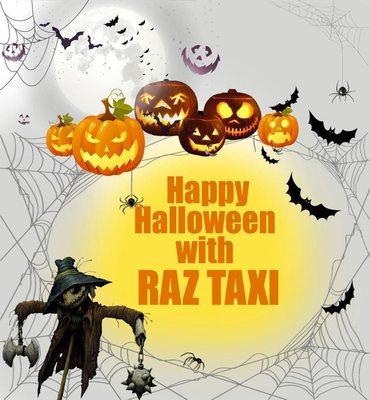 Happy Halloween with Raz Taxi