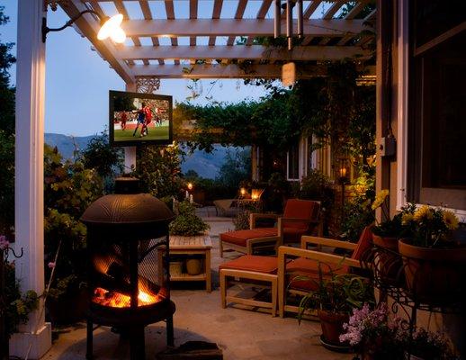 Outdoor TV Installation