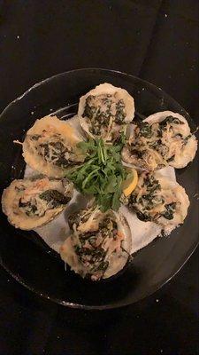 Oysters Rockefeller