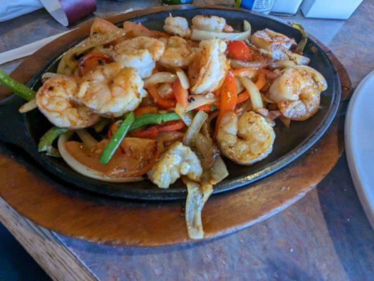 Shrimp fajita